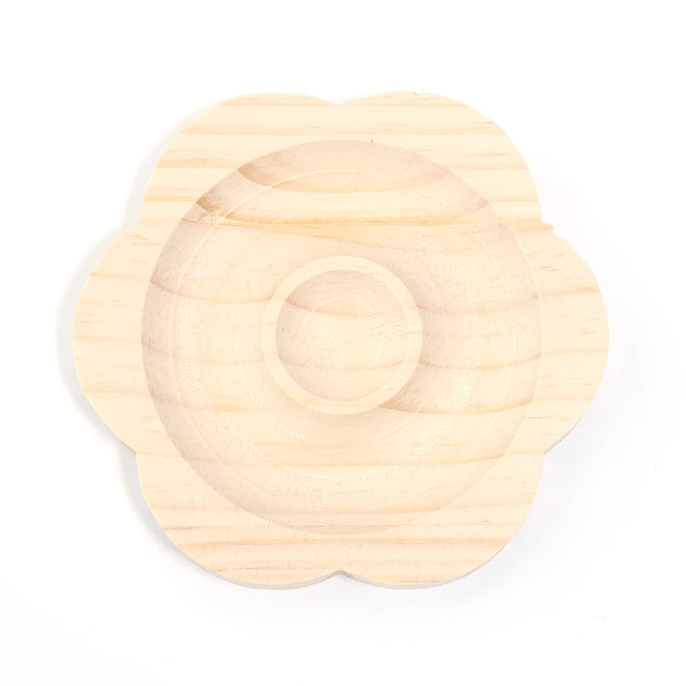 Wooden Beading Design Plate & Bracelet Organizer Tray DIY Jewelry Making Tool PLUSH Style 02