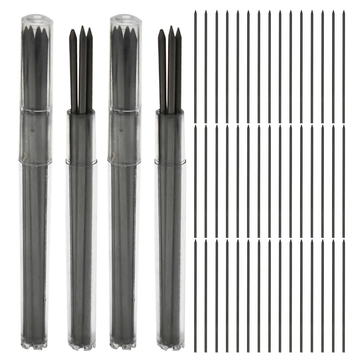 800pcs 2.0mm HB Mechanical Pencil Lead Refills – Black Pencil Lead Refills PLUSH