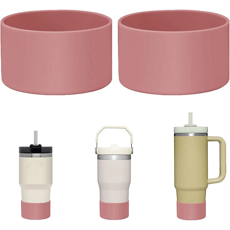 Silicone Cup Boot Bottom Cover for 40oz 30oz 20oz Tumblers Bottle Boot Sleeve PLUSH