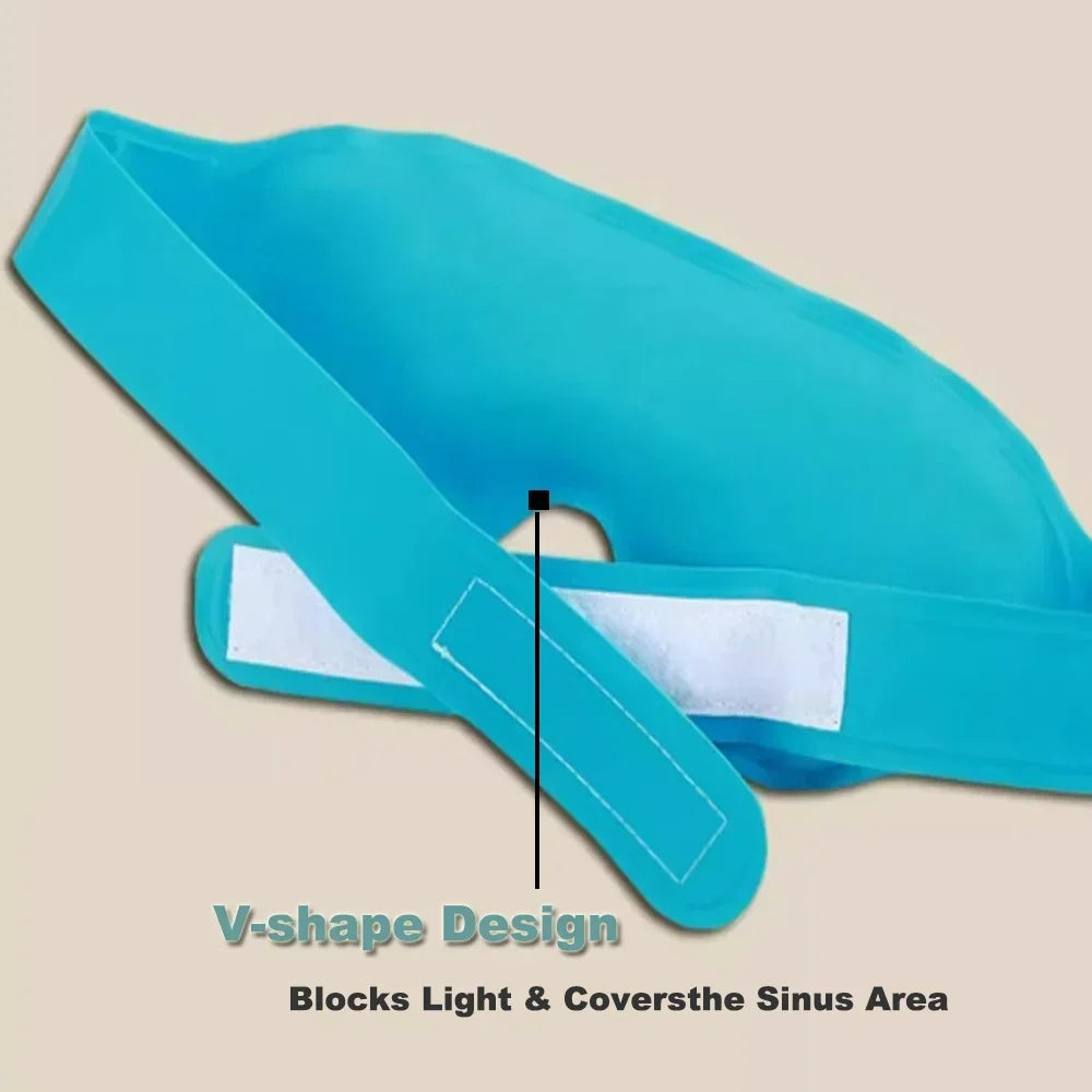 Reusable Cooling Gel Eye Mask – Sleep Aid & Eye Cover Cooling Gel Eye Mask PLUSH