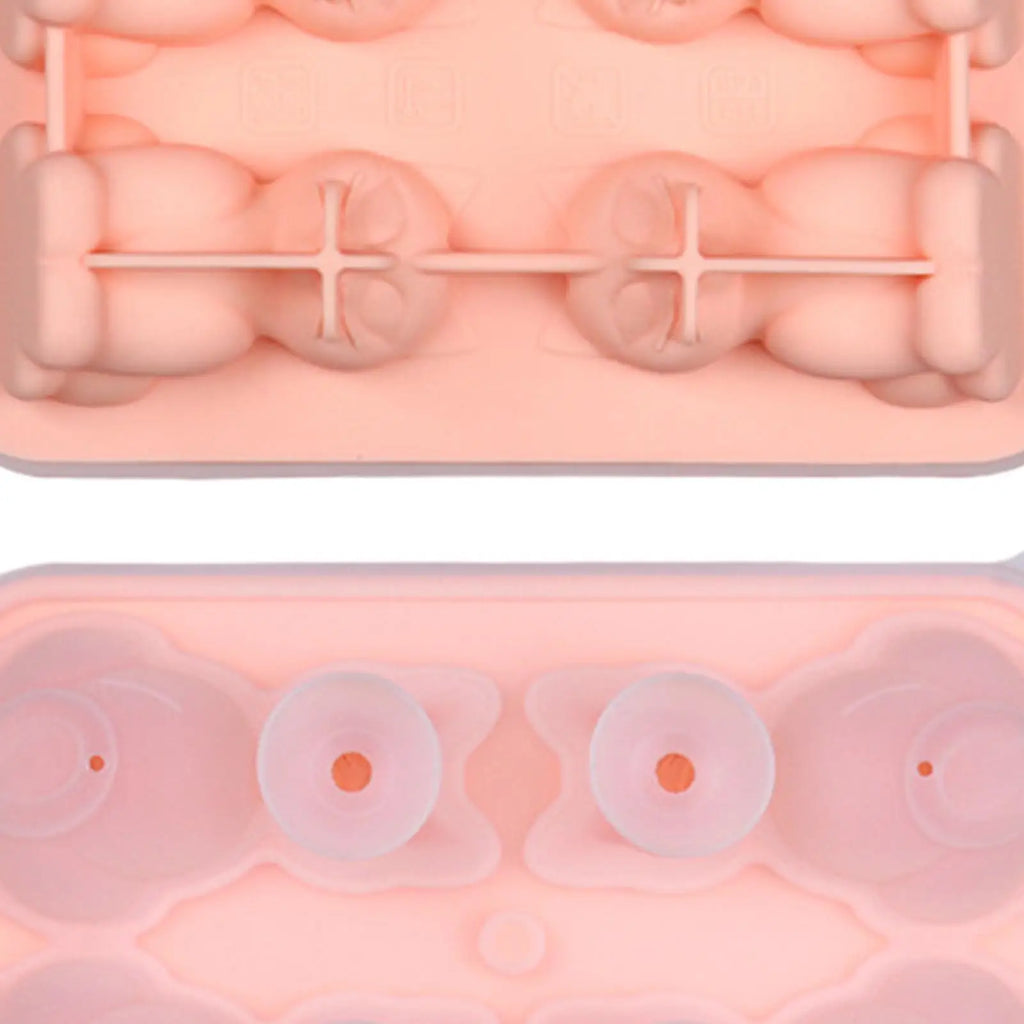 3D Cat Silicone Ice Cube Tray – Easy Release Ice Mold Silicone Ice Mold PLUSH