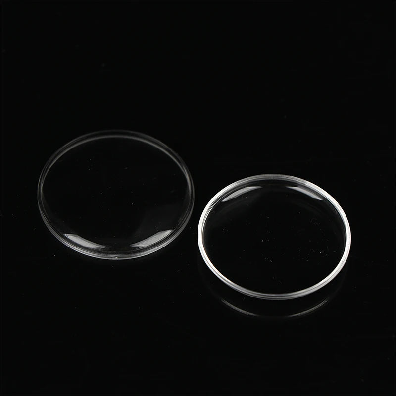 28mm–32.2mm Acrylic Watch Crystal Lens – Mirror Finish Cover Watch Crystal Lens PLUSH