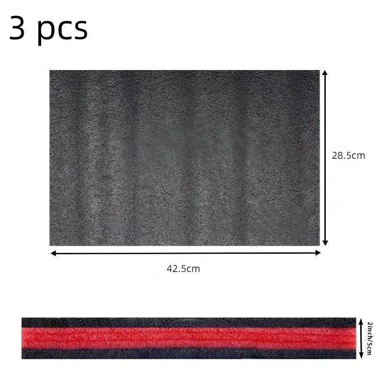 3pcs EPE Foam Inserts for Tool Box & Camera Case | DIY Organizer Foam Case Insert PLUSH 3pcs 425x285x25mm