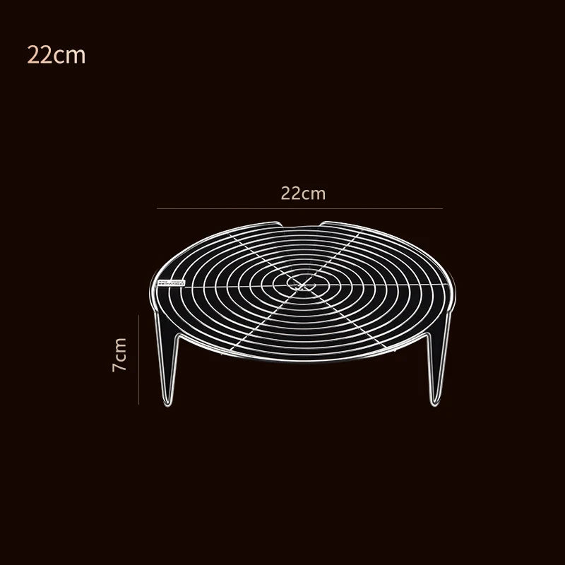 Stainless Steel Steamer Rack – Multifunction Pot Steaming Tray Steamer Rack PLUSH 7