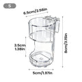 Acrylic Fish Feeder Ring | Wall-Mounted Aquarium Feeding Tray Aquarium Fish Feeder PLUSH S