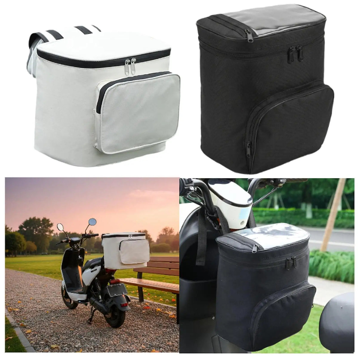 Waterproof Motorcycle Tail Bag Oxford Cloth Backrest Hanging Bag Motorcycle Tail Bag PLUSH
