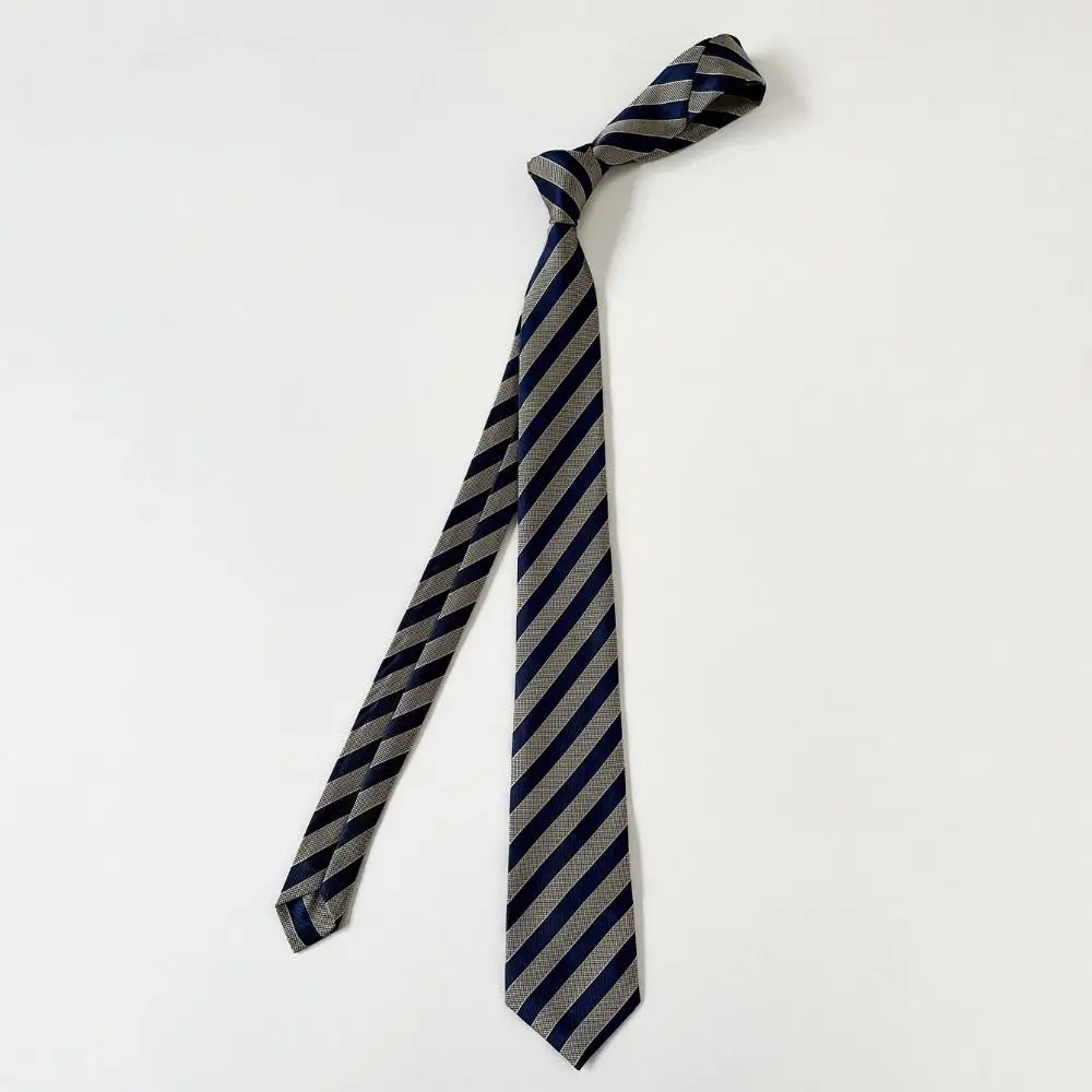 Y2K Korean Striped Necktie – Harajuku JK Uniform Style Fashion Necktie PLUSH