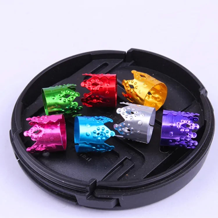 Dreadlock Beads & Braid Cuffs – 50–200pcs Micro Hair Rings