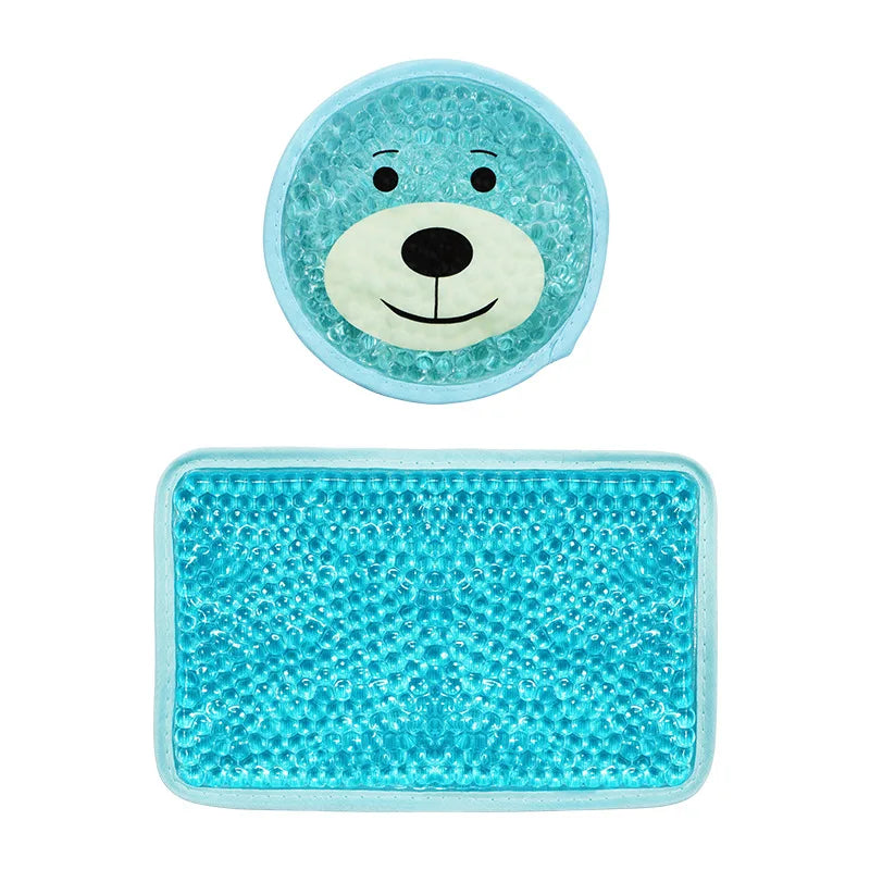 Reusable Hot & Cold Gel Pack – Flexible Compress & Heating Pad Hot Cold Gel Pack PLUSH Blue Set