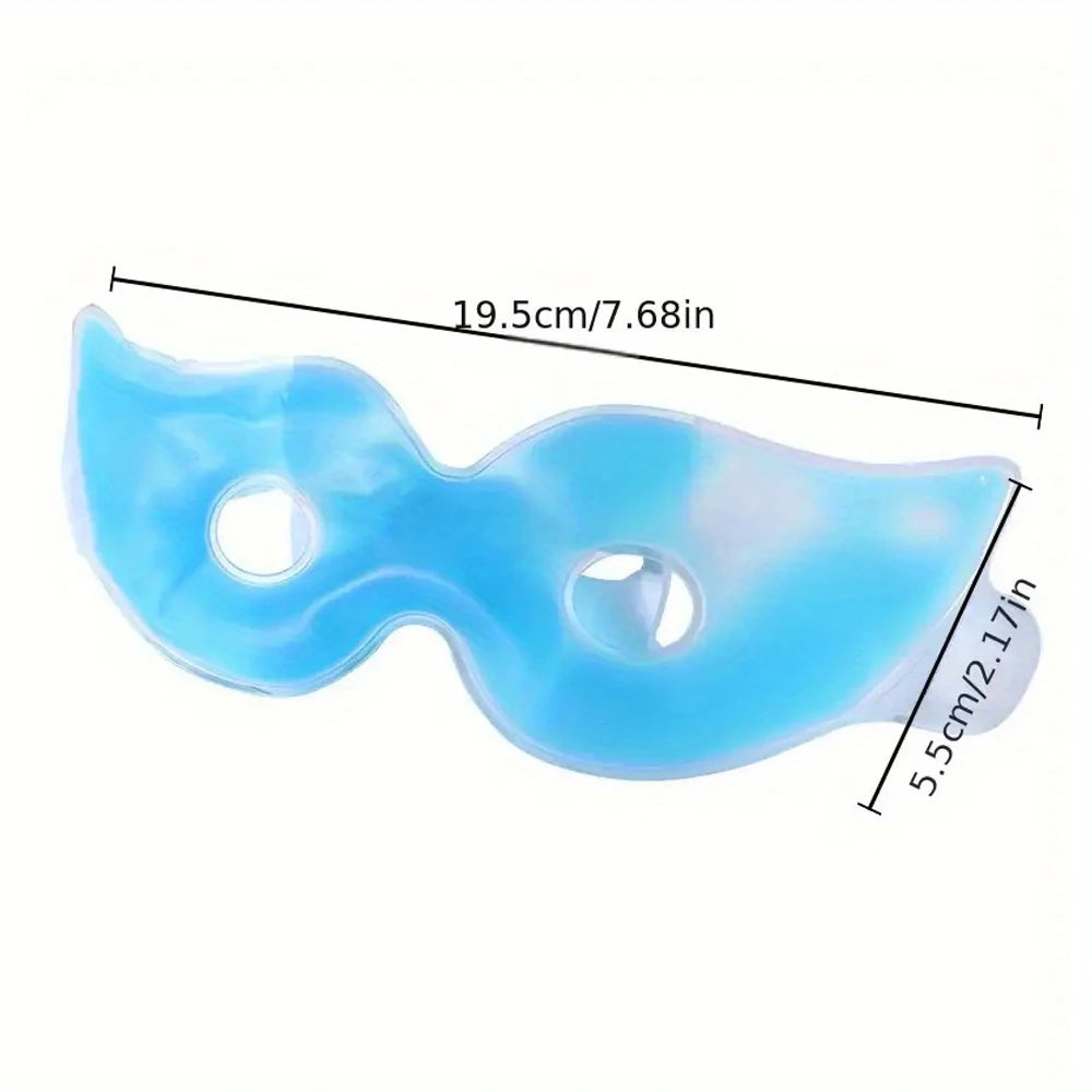 Reusable Cooling Gel Eye Mask – Hot & Cold Therapy, 1-3pcs Cooling Eye Mask PLUSH