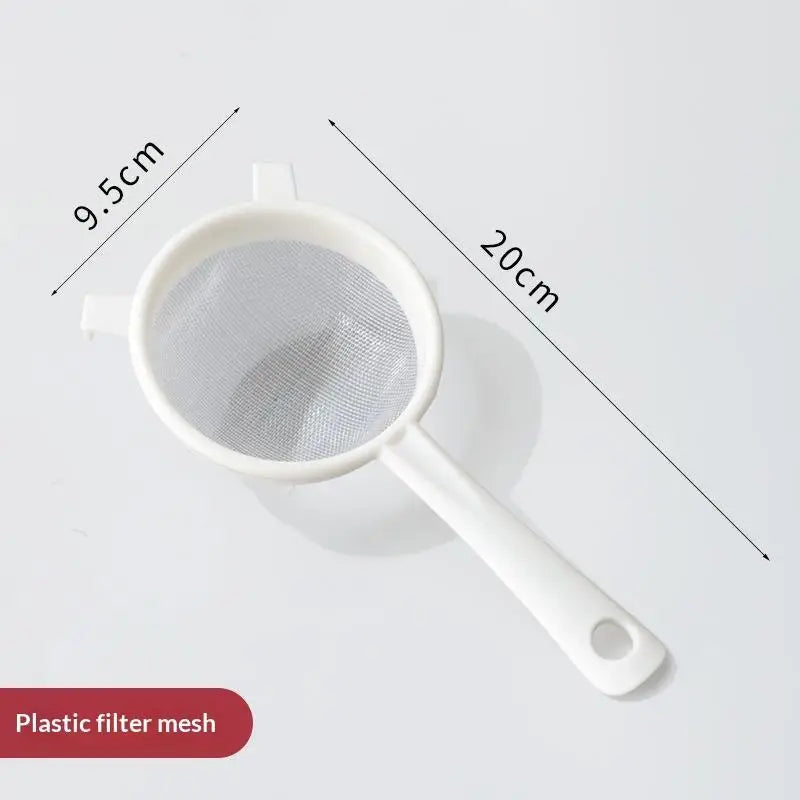 Handheld Fine Mesh Sieve – Flour, Tea & Kitchen Strainer Kitchen Mesh Strainer PLUSH 9cm A2