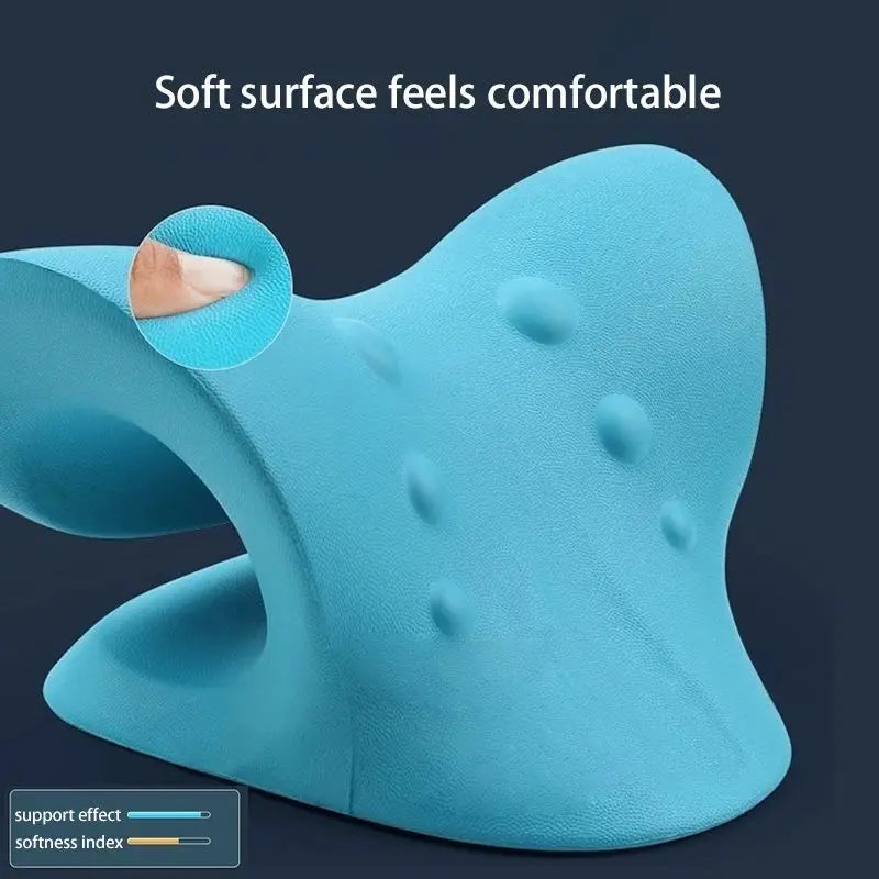 Cervical Traction Neck Massage Pillow – Neck & Shoulder Relaxer Cervical Traction Pillow PLUSH