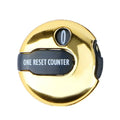 Golf Stroke Counter with Clip – Wood Grain Score Keeper Golf Score Counter PLUSH Golden
