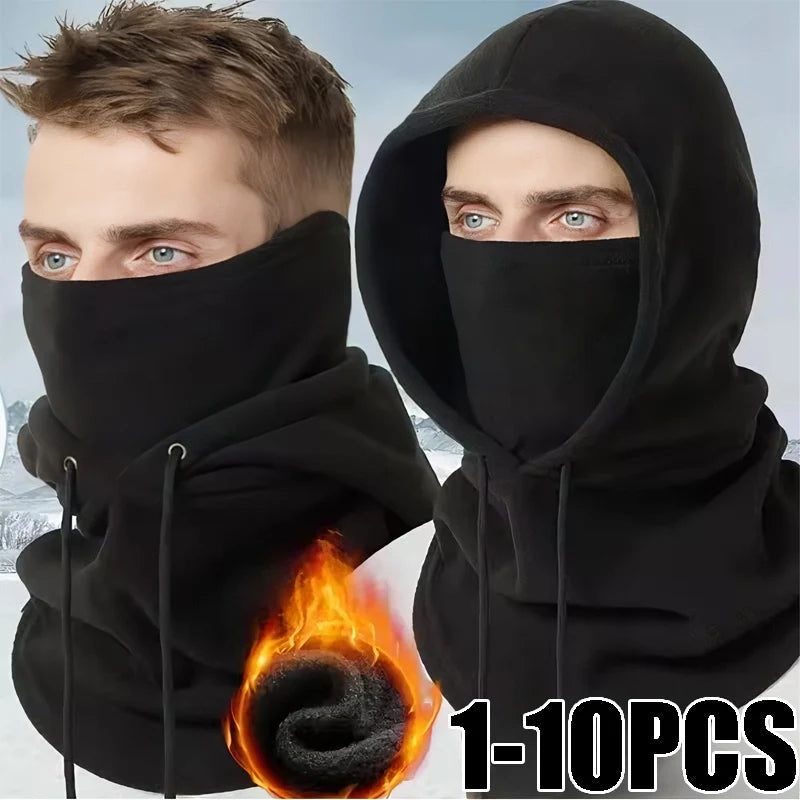 Windproof Fleece Balaclava with Neck Warmer – All Season Fleece Balaclava PLUSH