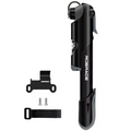 Portable Bike Pump Schrader Presta Valve – Digital Gauge MTB Bicycle Hand Pump PLUSH black