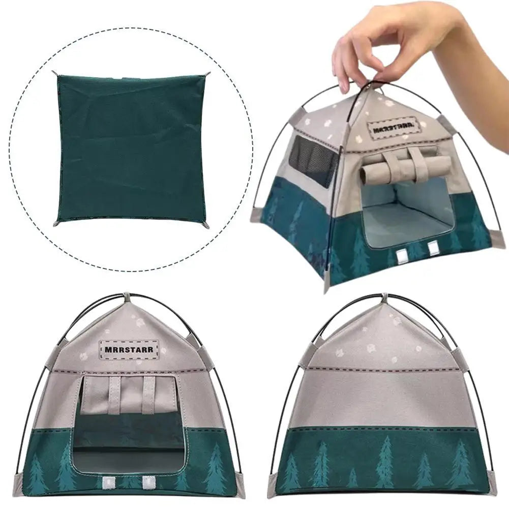 Miniature Camping Tent Model 18.5cm – Diorama & Photo Prop Miniature Scene Model PLUSH