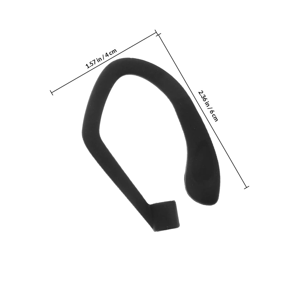 Silicone Ear Hooks for Earbuds – Anti-Slip Sport Holders Earbud Accessories PLUSH