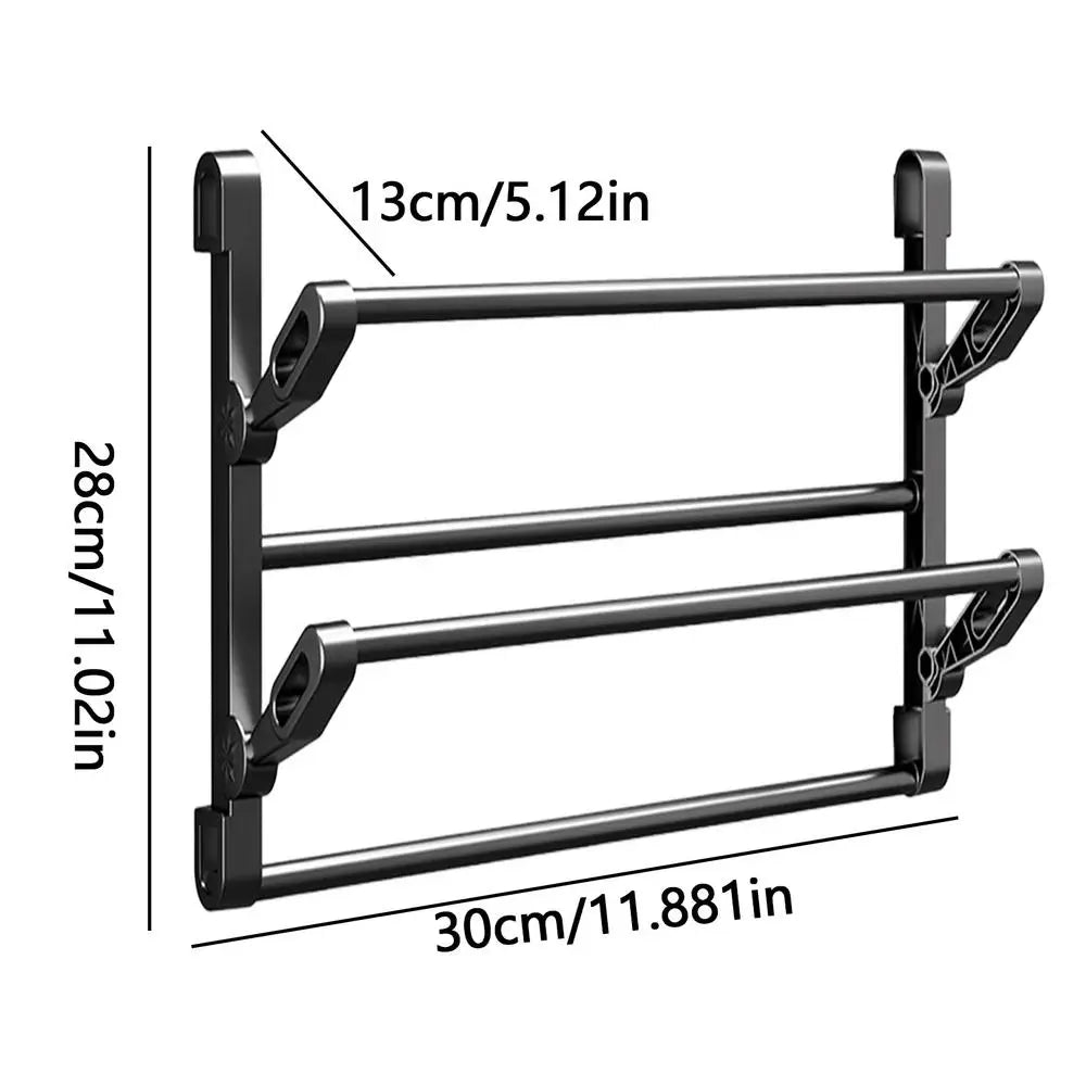 Wall Mounted Shoe Rack – No-Drill Slipper Holder & Shelf Wall Shoe Rack PLUSH 30cm