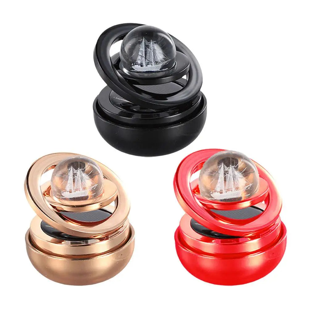 Solar Rotating Planet Car Air Freshener & Aroma Diffuser Car Air Freshener PLUSH