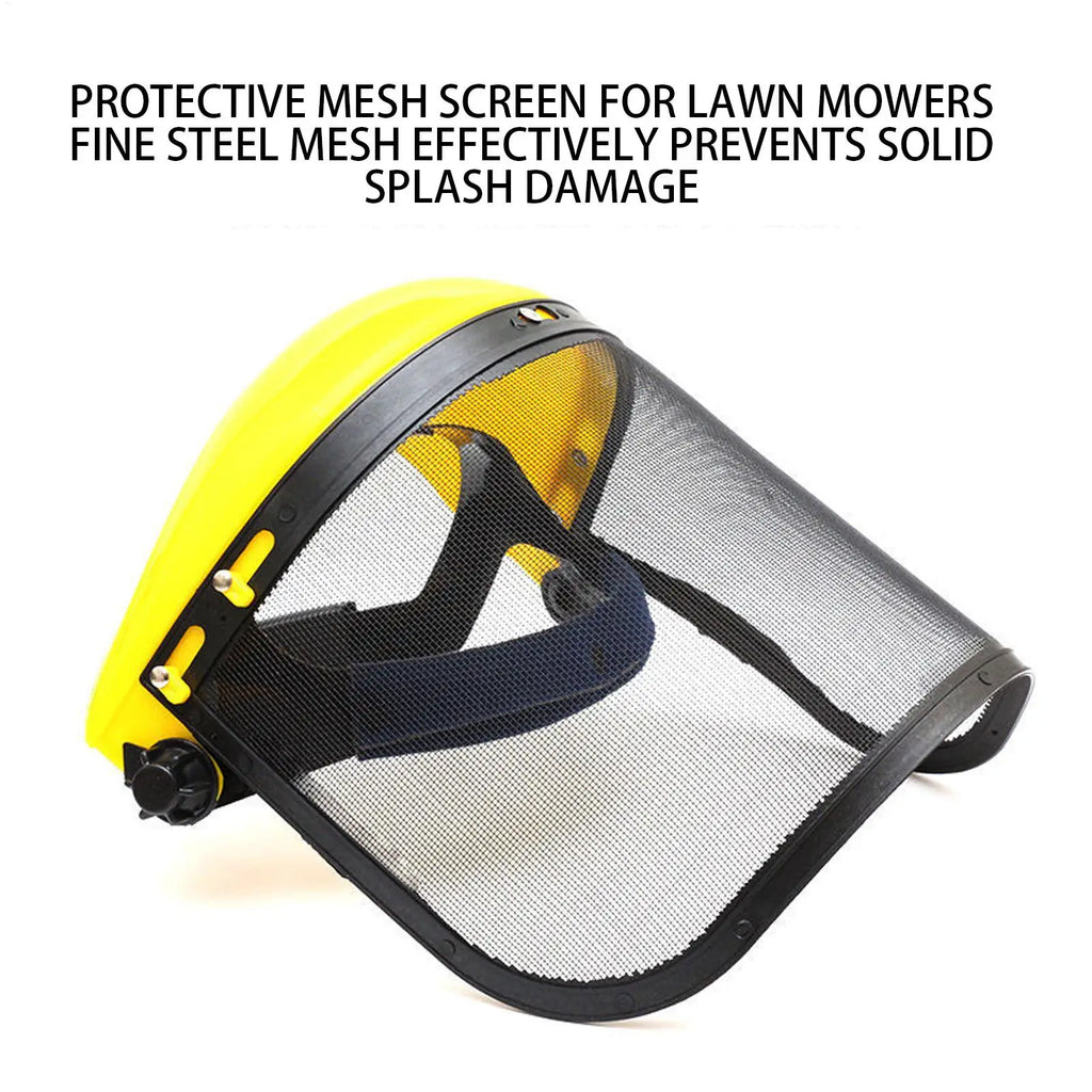Chainsaw Mesh Face Shield – Garden & Yard Safety Helmet Safety Face Shield PLUSH