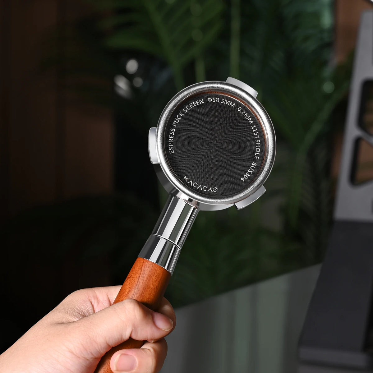 KACACAO Magnetic Puck Screen 51/53/58.5mm Reusable Espresso Filter Espresso Coffee Filter PLUSH