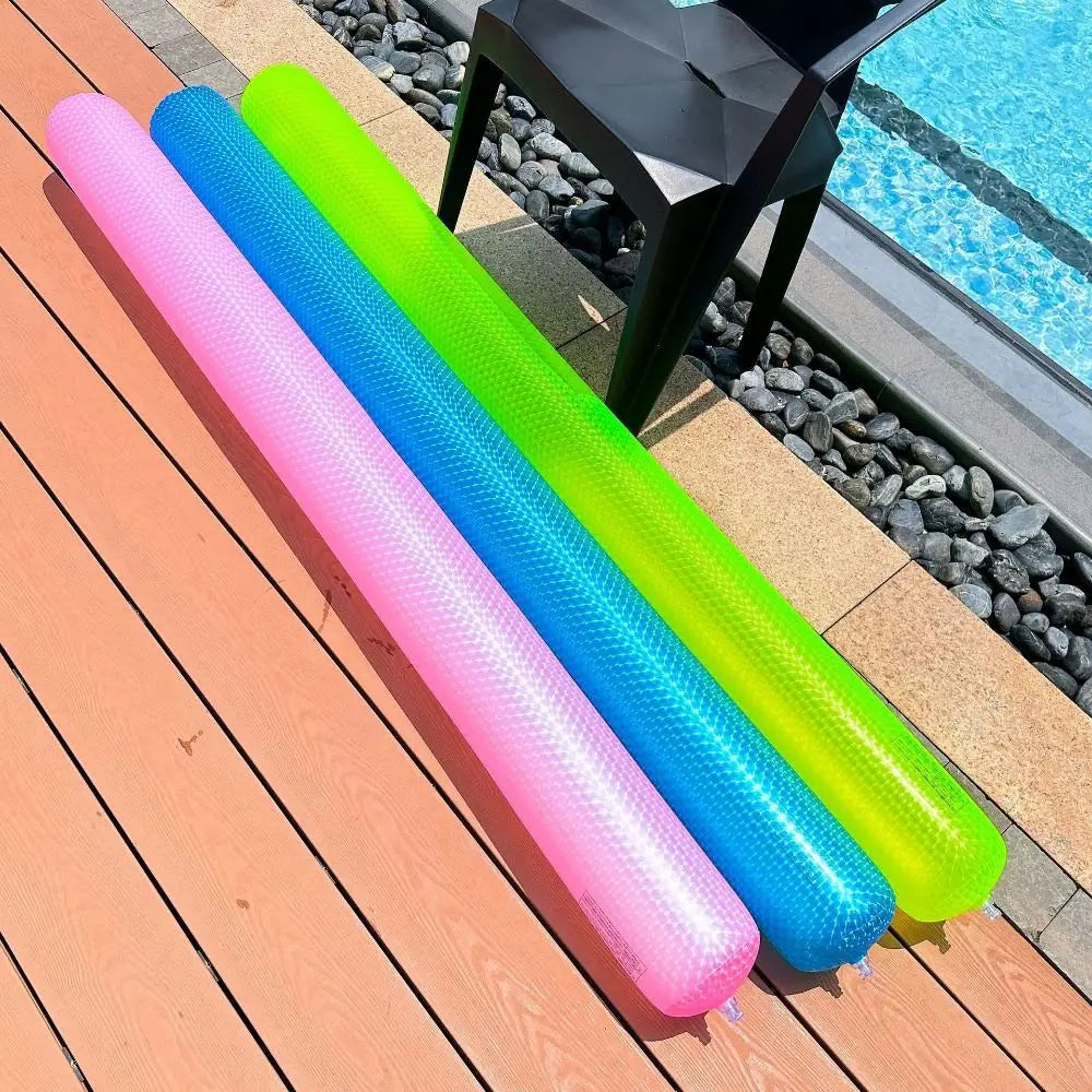 64-Inch Giant Inflatable Pool Noodle Stick – Eco PVC Float Inflatable Pool Float PLUSH