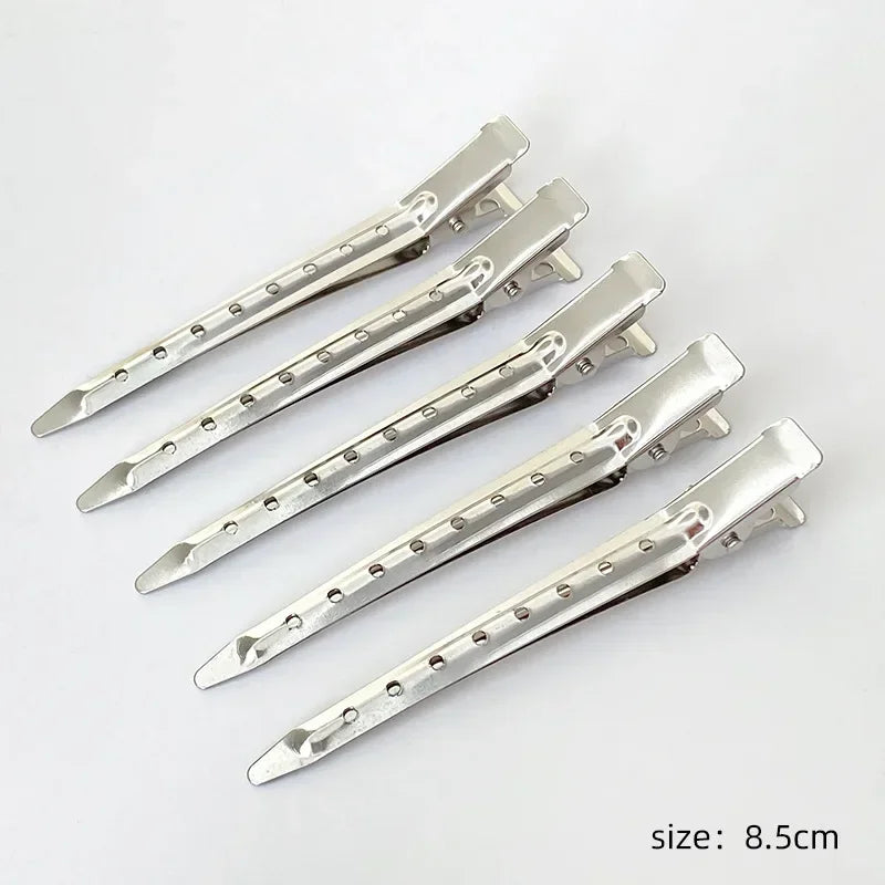 15pcs Metal Hair Sectioning Clips – Salon Styling Clamps Hair Sectioning Clips PLUSH