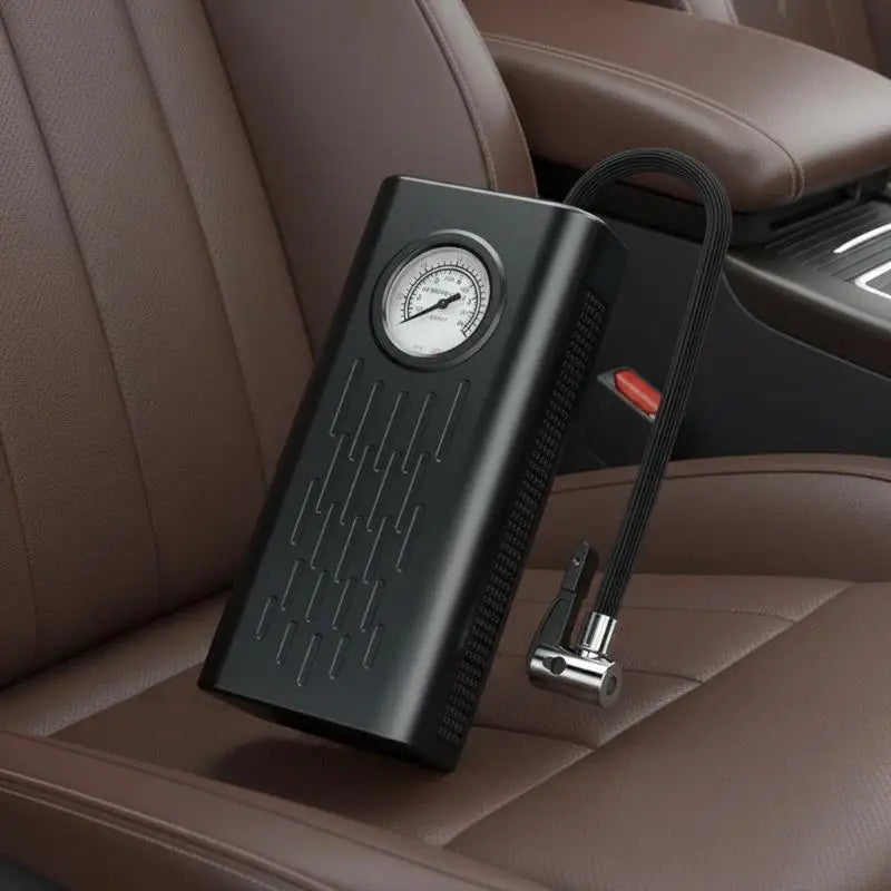 Cordless Portable Tire Inflator with Pointer Pressure Gauge Portable Tire Inflator PLUSH