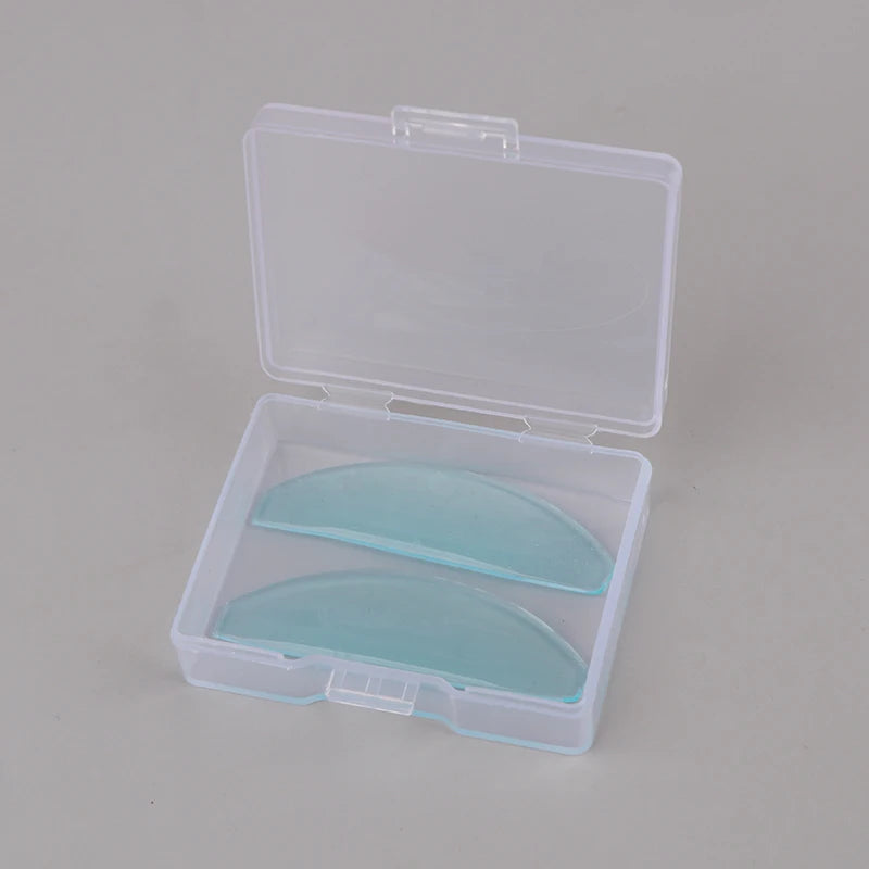 Silicone Eyelash Perm Pads – Lash Lifting Shield Rods 1 Pair Lash Lifting Pads PLUSH Blue