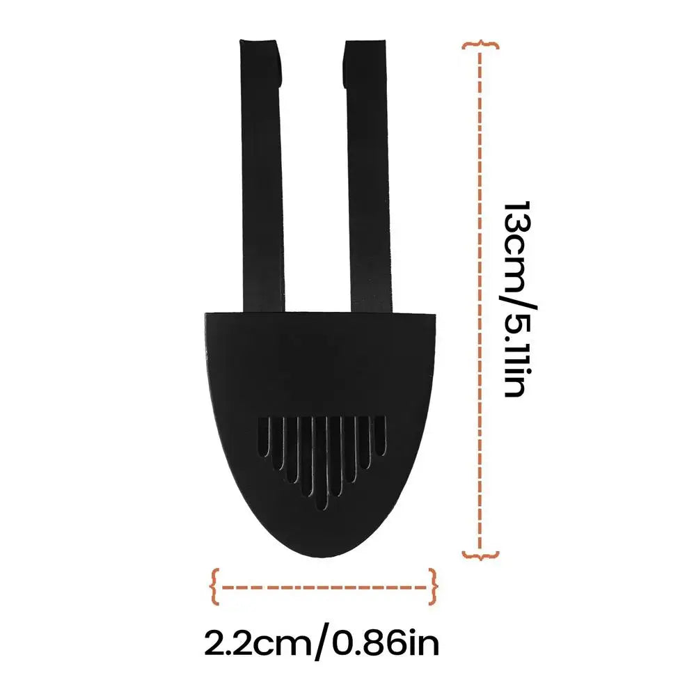 Toilet Tank Cleaner Tablet Holder – Anti-Slip Suspending Bracket Toilet Tablet Holder PLUSH Black