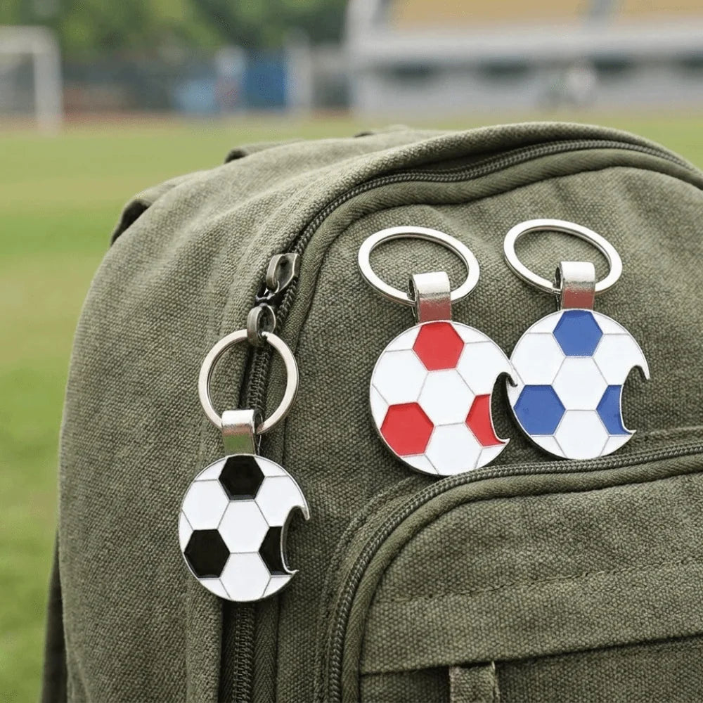 Mini Soccer Ball Key Chain – Zinc Alloy Football Key Ring Sports Key Chain PLUSH