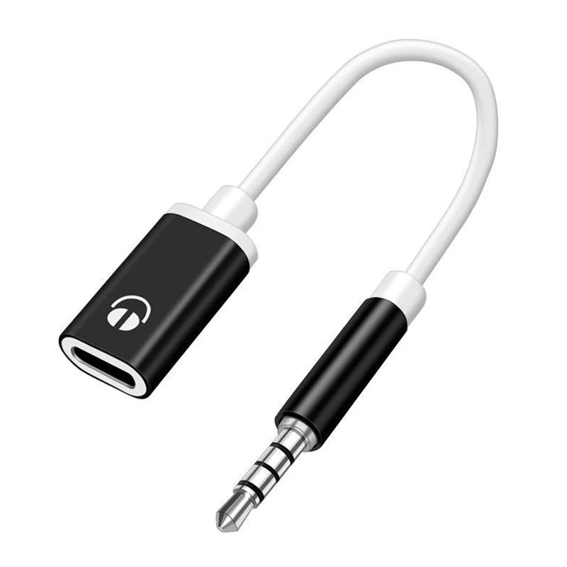 3.5mm to USB-C Female Audio Adapter Cable | Lossless Sound Audio Adapter Cable PLUSH