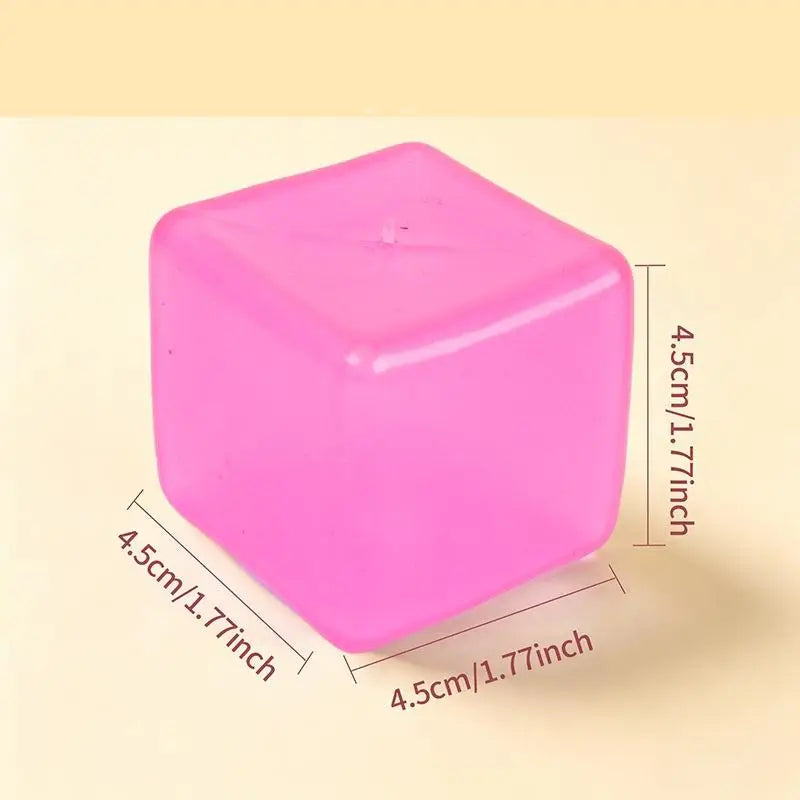 Ice Cube Squishy Toy – Sensory Fidget & Relaxation Toy Squishy Fidget Toy PLUSH A3