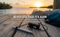 Retractable Pen Holder Clip with Elastic Bungee Leash & Lanyard Pen Holder Clip PLUSH Default Title
