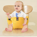 Baby Dining Chair Safety Belt | Portable Waist Strap 6–36 Mo Baby Chair Safety Belt PLUSH Yellow