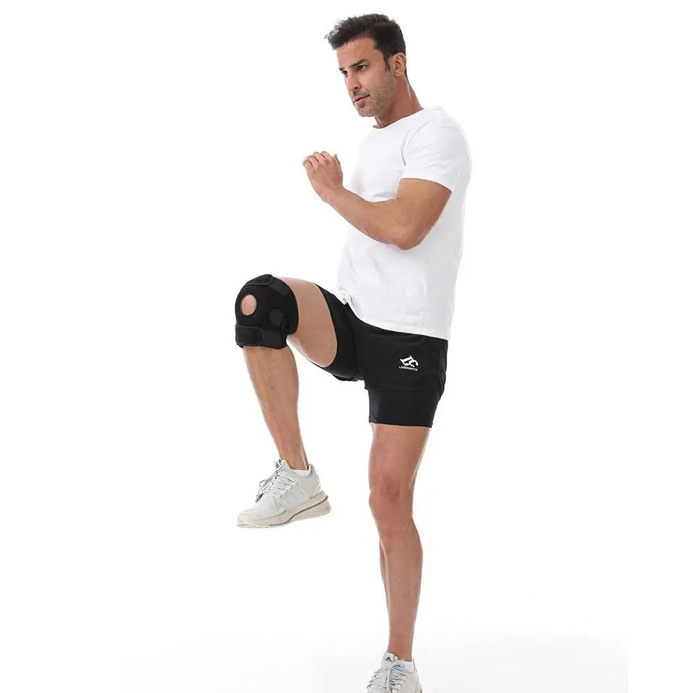 Elastic Knee Support Brace – Breathable Patella Kneepad Knee Support Brace PLUSH