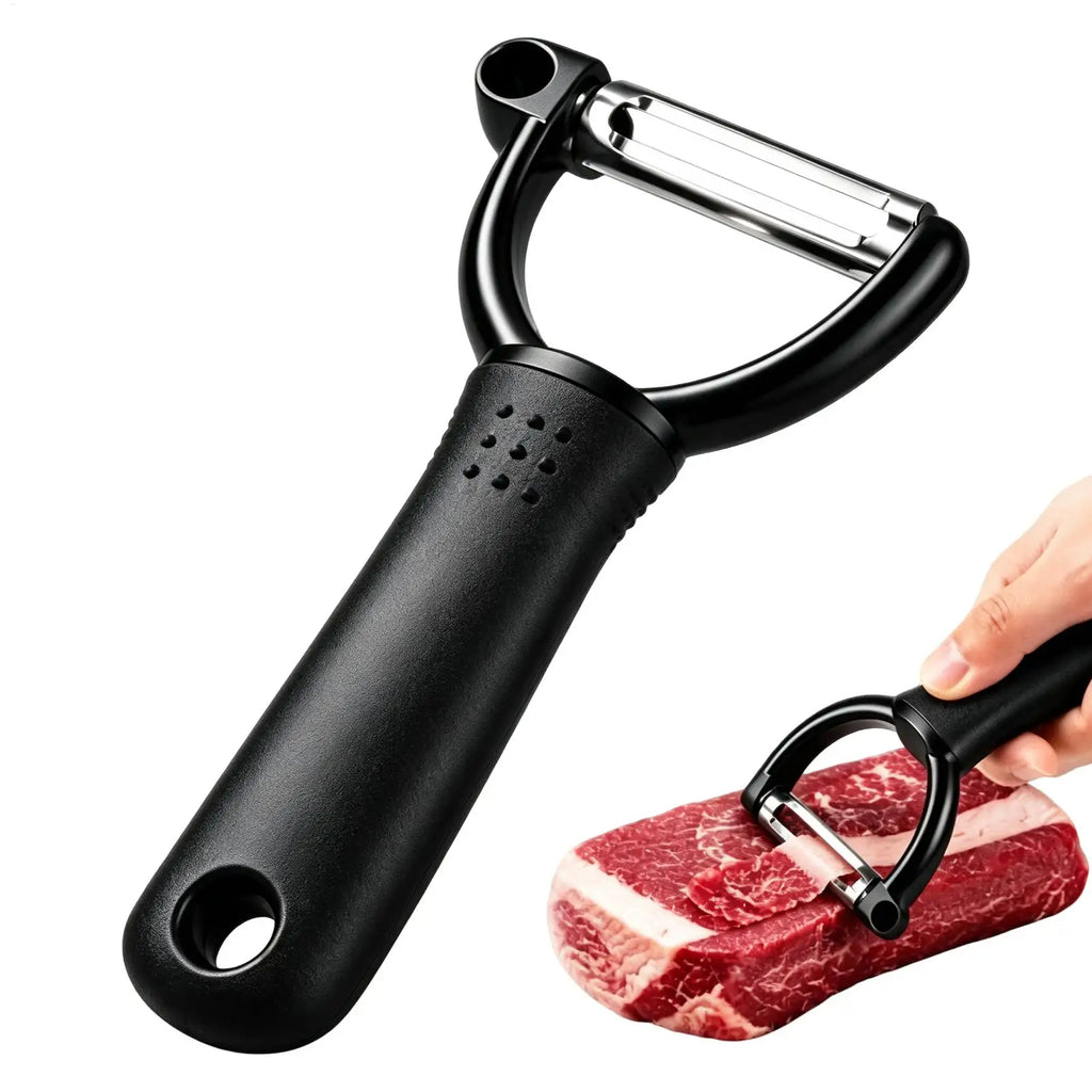 Handheld Meat Fat Trimmer – Beef & Pork BBQ Kitchen Tool Meat Fat Trimmer PLUSH