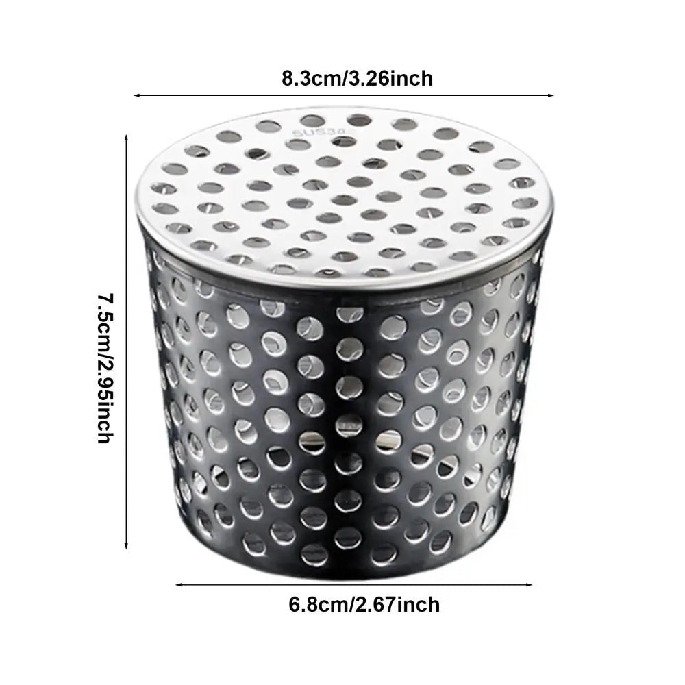 Stainless Steel Downspout Gutter Guard – Debris Blocker Gutter Guard PLUSH 68 to 83mm