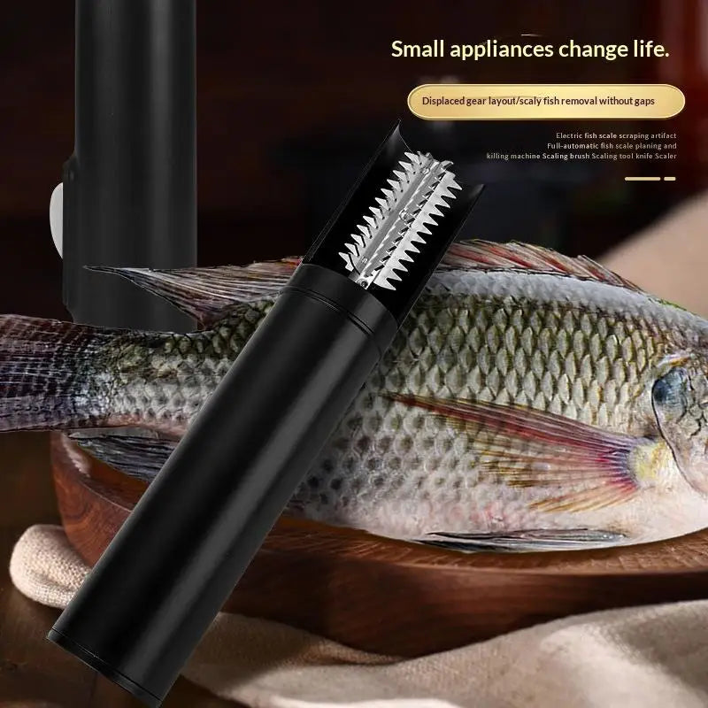 Electric Coconut Scraper & Fish Scaler – Wireless Handheld Grater Electric Kitchen Grater PLUSH