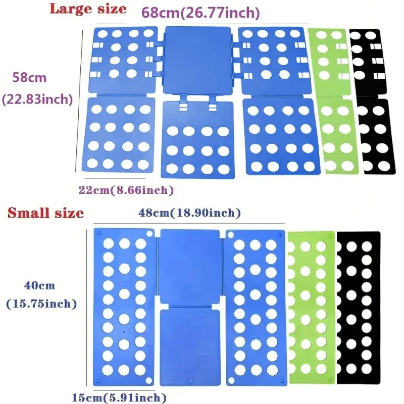 Plastic Shirt Folding Board – T-Shirt Organizer for Home & Travel Shirt Folding Board PLUSH