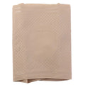 Breathable Compression Knee Sleeve with Side Stabilizers Knee Sleeve Brace PLUSH Beige L