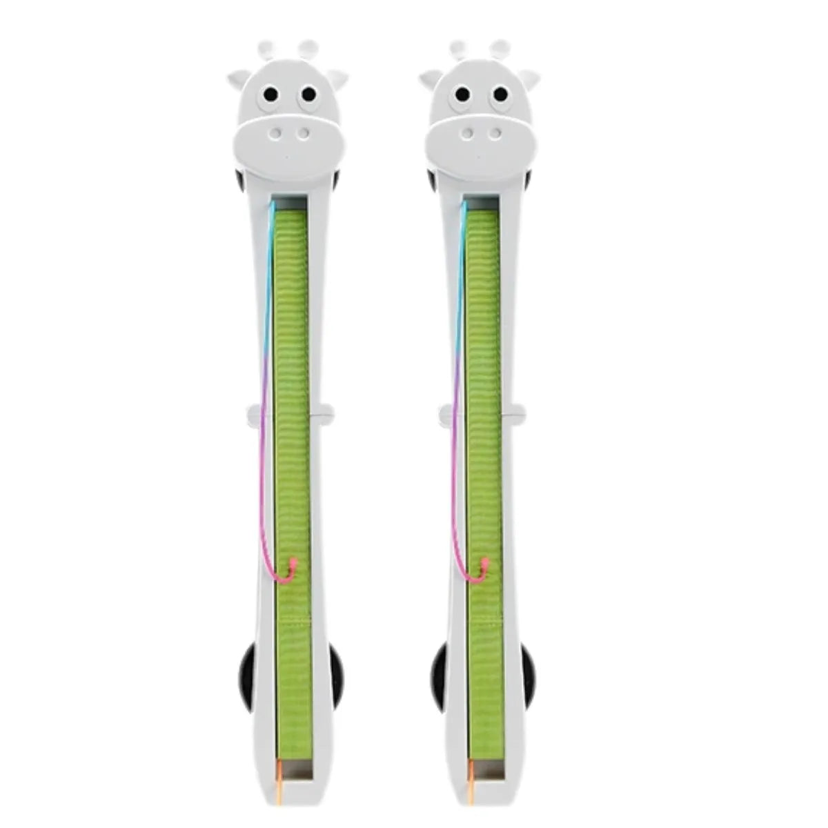 2-Pack Wall Mounted Automatic Interactive Cat Teaser Wand Toy Interactive Cat Toy PLUSH 2 PCS