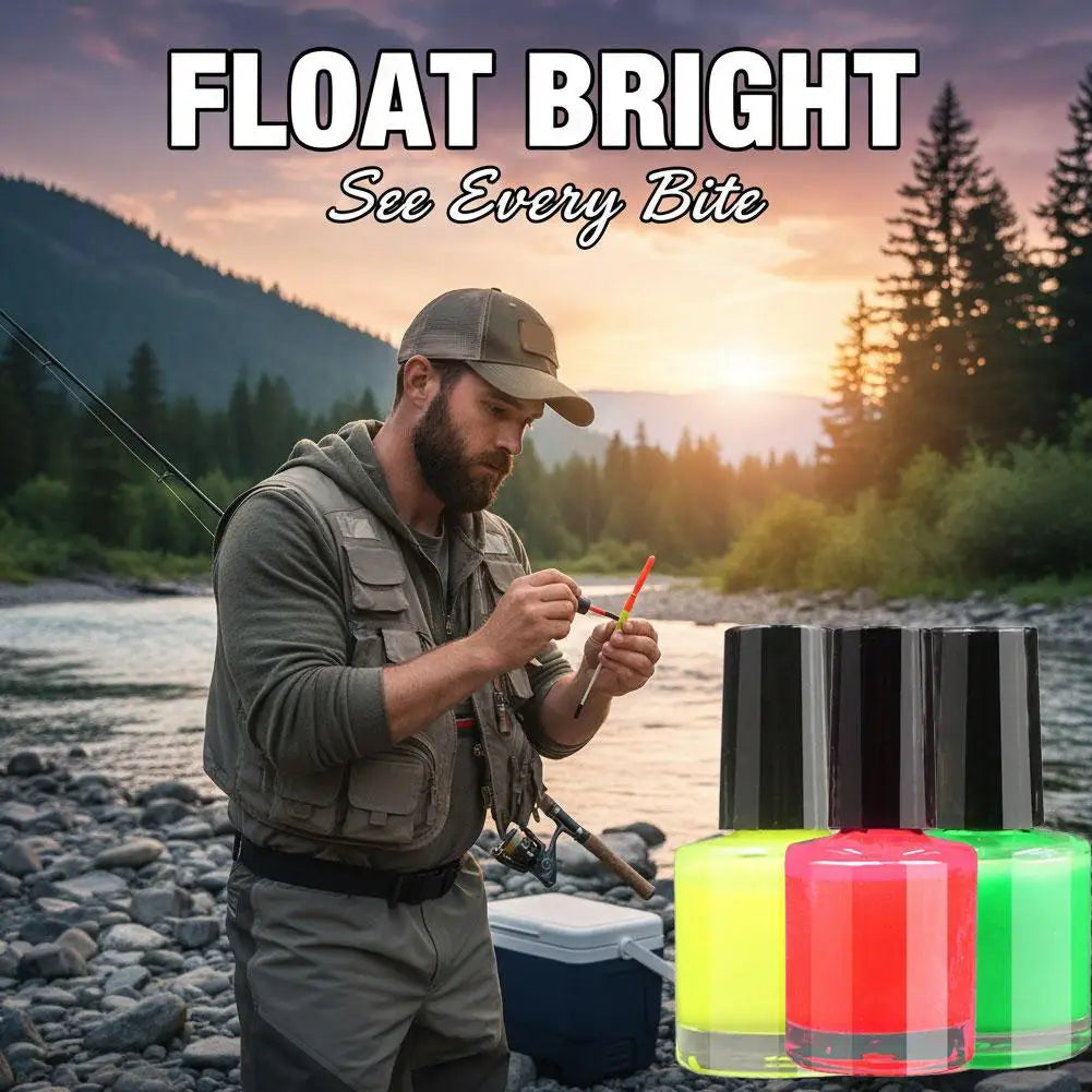 Fluorescent Fishing Float Tip Paint 16ml – Night Fishing Fishing Float Paint PLUSH
