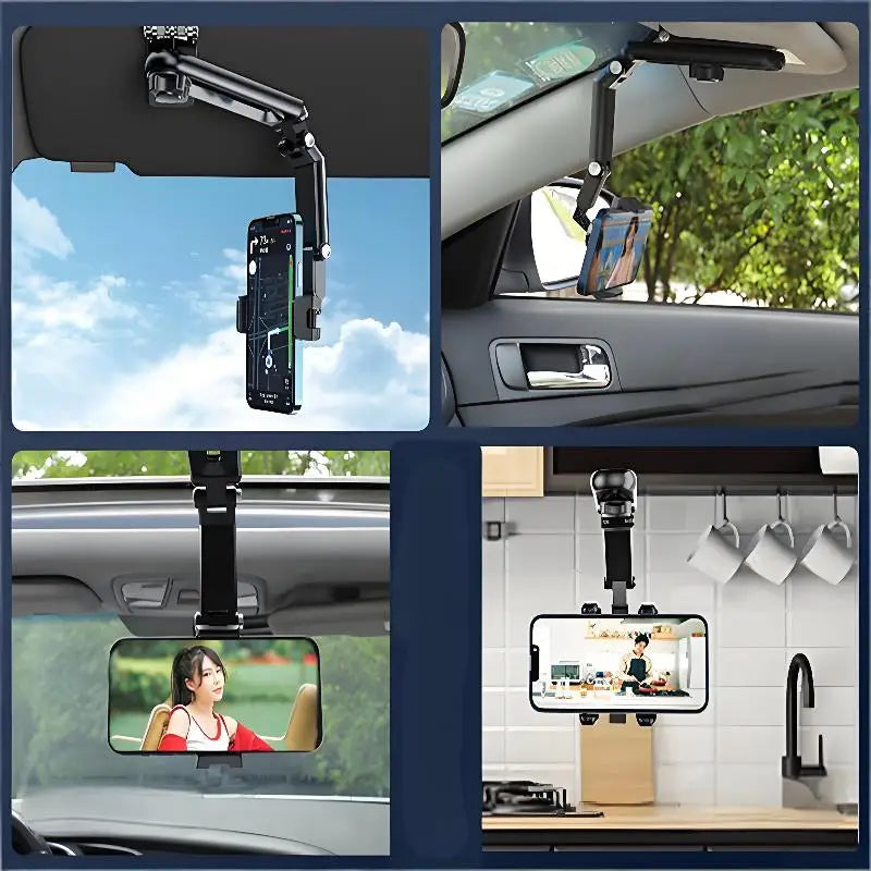 Universal Car Phone Mount 360° Rotating Dashboard & Vent Holder Car Phone Mount PLUSH