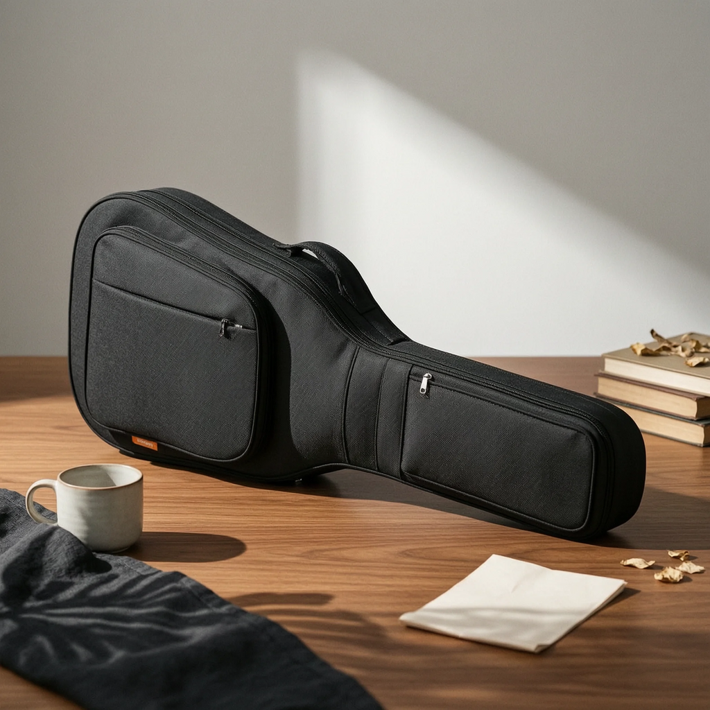 Padded Guitar Backpack Case | Fits 36–41" Acoustic Guitars Guitar Gig Bag PLUSH