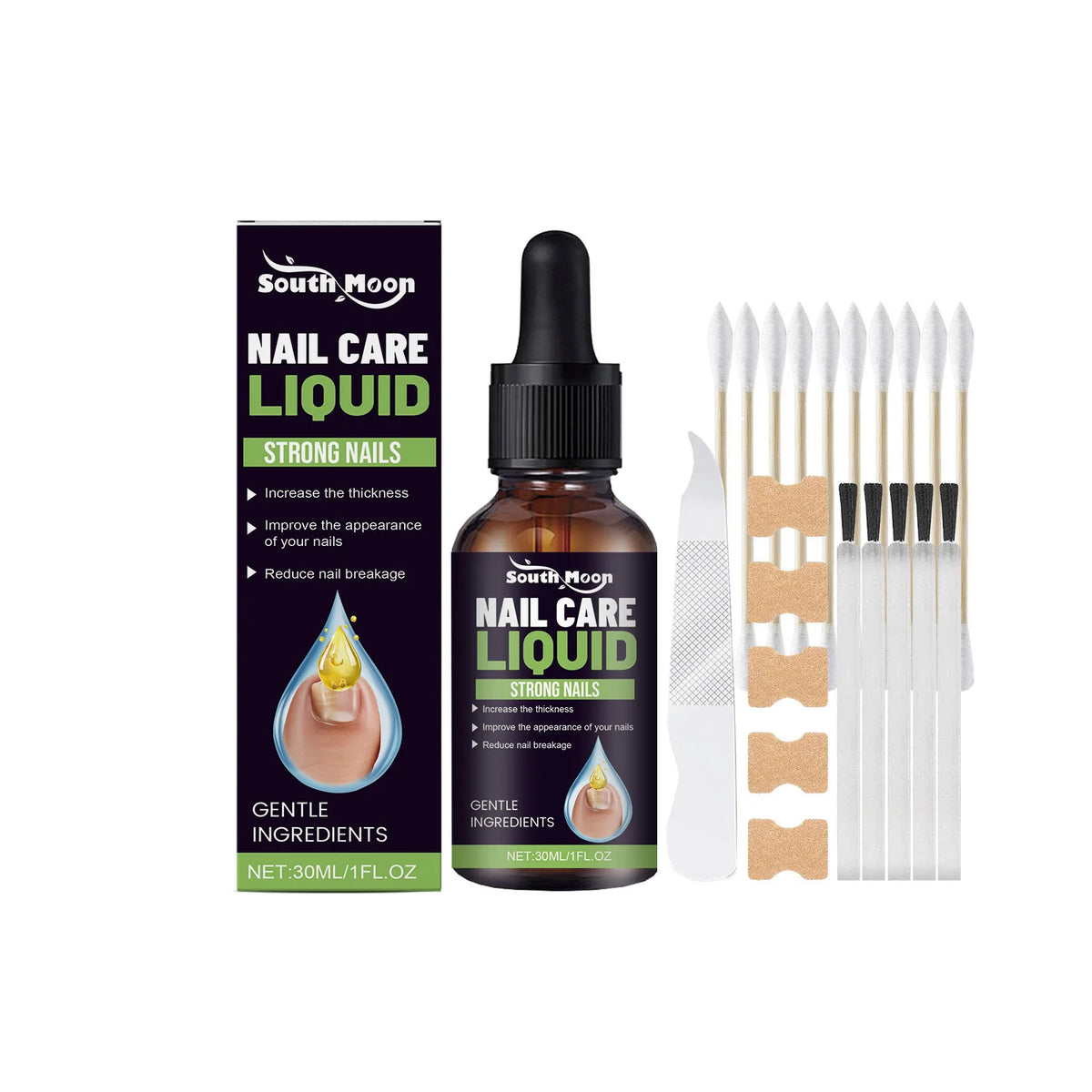 South Moon Tea Oil Nail Serum – Nourish & Strengthen 30ml Nail Care Serum PLUSH 30ml Boxed
