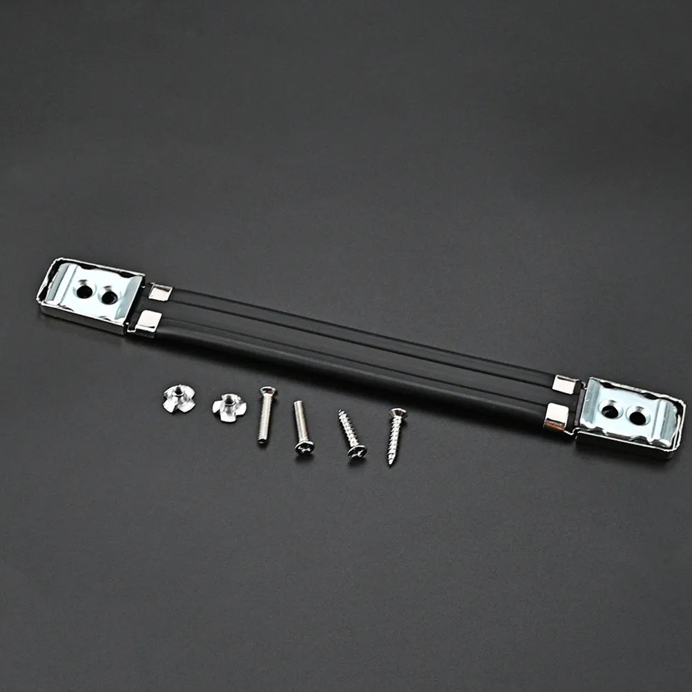 PVC Speaker Cabinet Handle Replacement Set w/ Metal Caps Speaker Cabinet Handle PLUSH