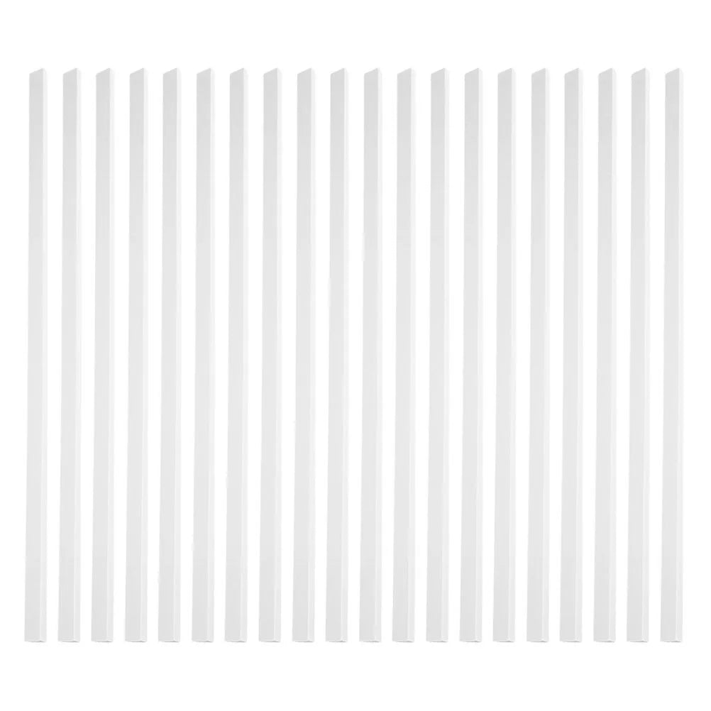 20pcs A4 Clear Report Covers with Sliding Bar Binding Bars Report Cover Binder PLUSH Default Title