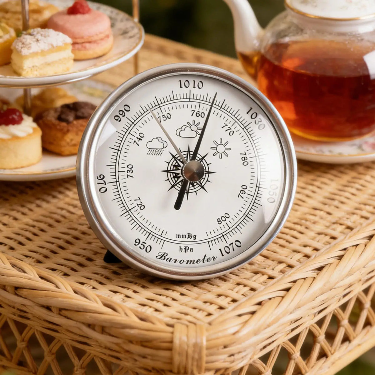 72mm Analog Barometer Hygrometer Thermometer – Fishing & Home Analog Weather Gauge PLUSH