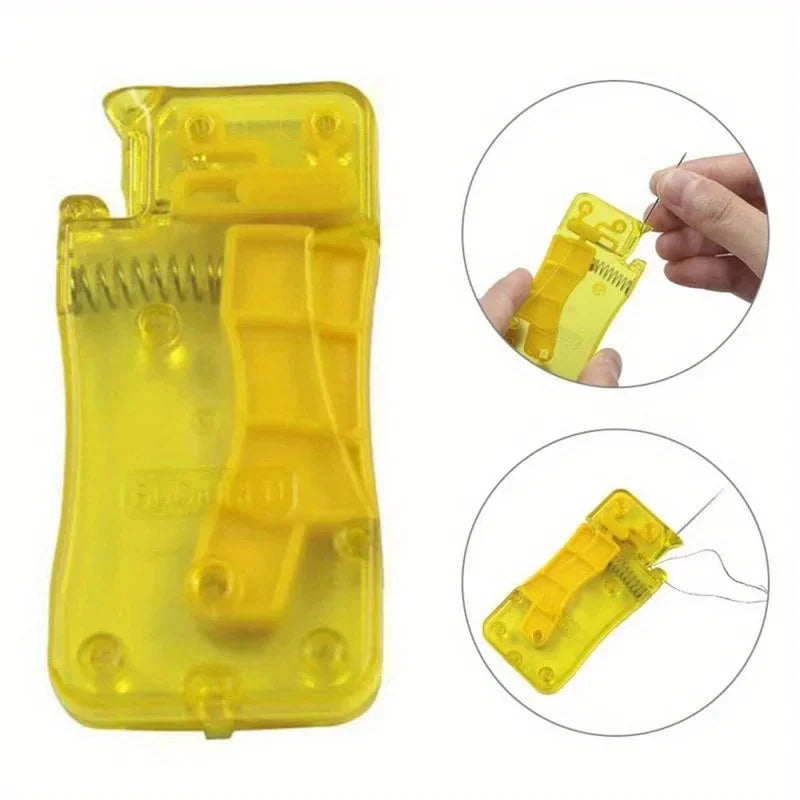 Automatic Needle Threader – Hand Sewing & Embroidery Tool Needle Threader PLUSH
